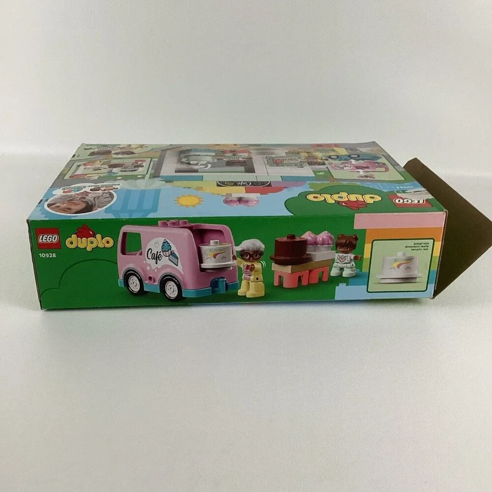 Lego Duplo Bakery Playset Preschool Building Toy 10928 Cafe Delivery Truck
